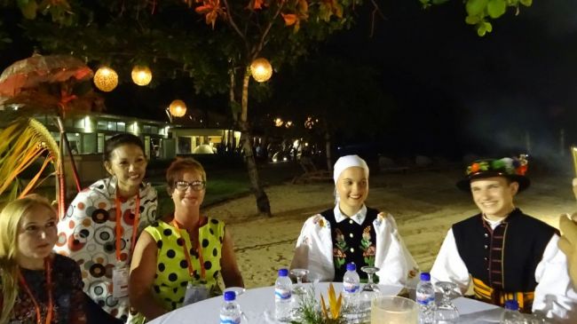 Welcome dinner na plaży